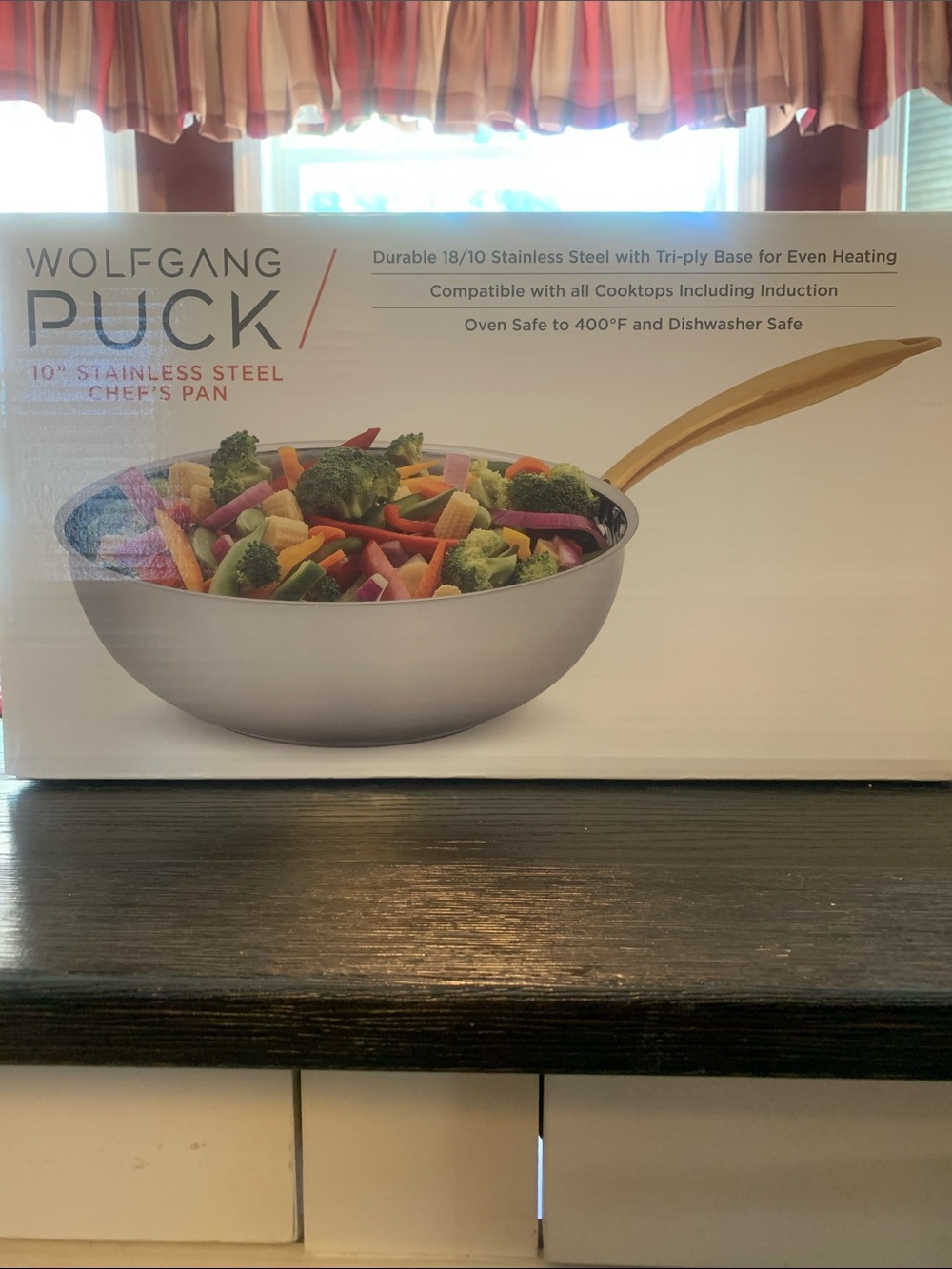 NEVER USED! Wolfgang Puck 10" Stainless Steel Chef's Pan